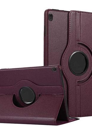 Чехол книжка поворотный 360 для планшета lenovo tab m10 tb-x505f,x505l,x605l фиолетовый