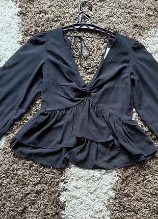 Блуза, топ від h&m, шифон
