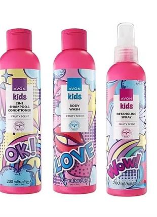 Avon дитячий набір avon kids для юних леді
