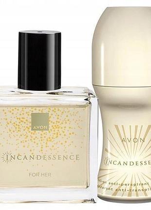Avon incandessence набір з 2-х продуктів (30 мл + 50 мл)