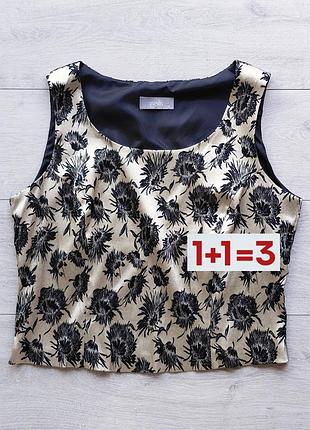 1+1=3 🎁 винтажный топ блуза цветочный принт от wallis