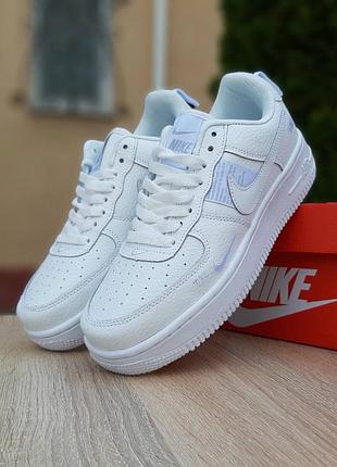 N1ke air force 1 lv8 белые