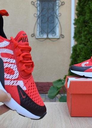 N1ke air max 270 supreme красные
