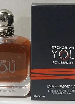 Emporio armani stronger with you powerfully giorgio armani
