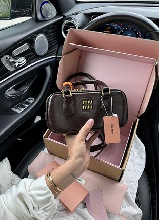 Miumiu arcadia leather bag 2