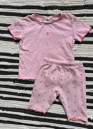 Літній костюм, zara, 104 см