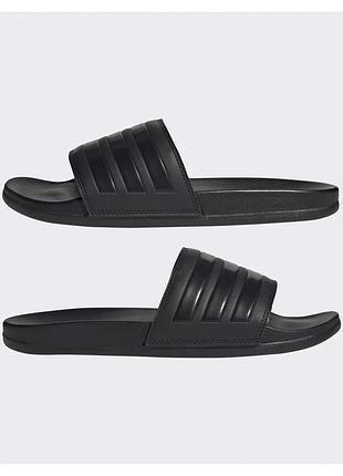 Тапочки унісекс adidas adilette comfort slides black gz5896