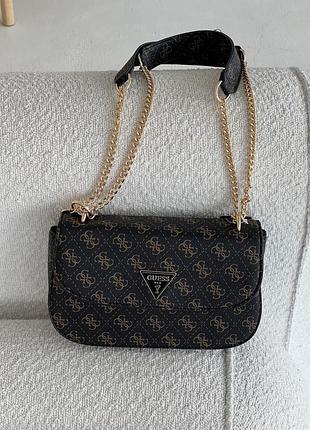 Guess кросс-боди eco elements коричневый е