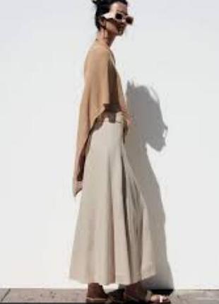 Льняная юбка zara