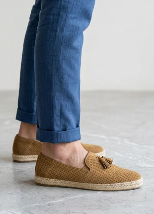 Фирменные замшевые лоферы aldo