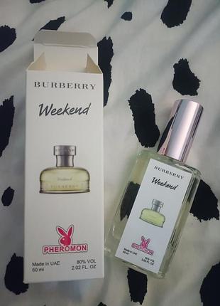 Женский аромат burberry weekend (барберри уикенд) с феромоном 60 мл