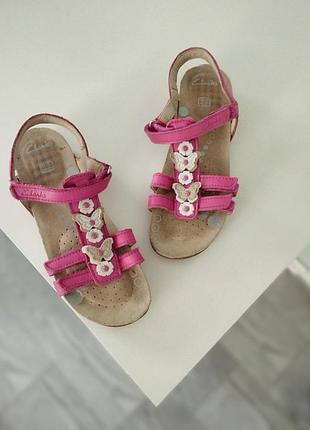 Кожаные босоножки р.31, стелька 20