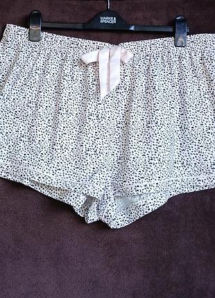 Шорты женские с атласным бантом, xl, eur 46-48