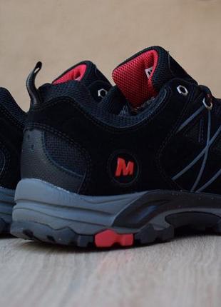 Merrell trail (sin) чёрные с красным