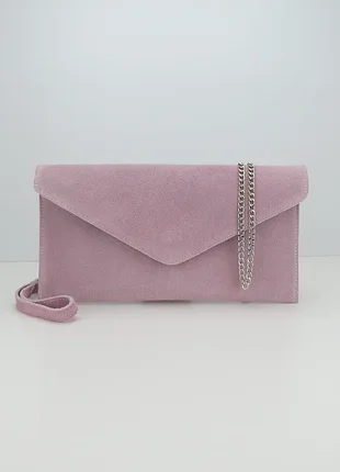 Шикарная кожаная сумка genuine leather/клатч /кожа/италия