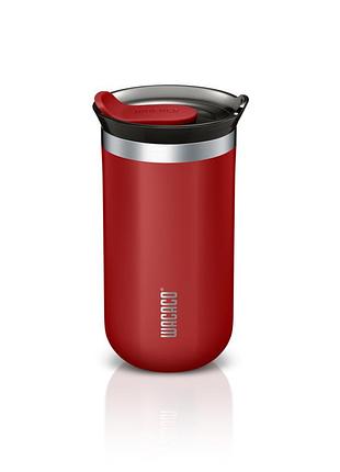 Термокружка wacaco octaroma lungo woct300red, 300 мл, с крышкой, красный