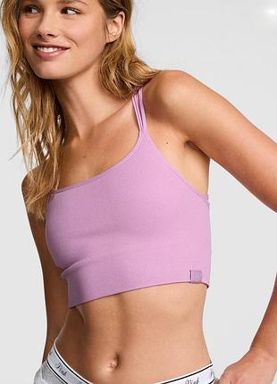 Спортивний топ victoria's secret soft seamless strappy sports bra