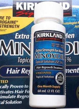 Кіркланд 5% міноксидил kirkland minoxidil засіб проти облисіння та випадання волосся