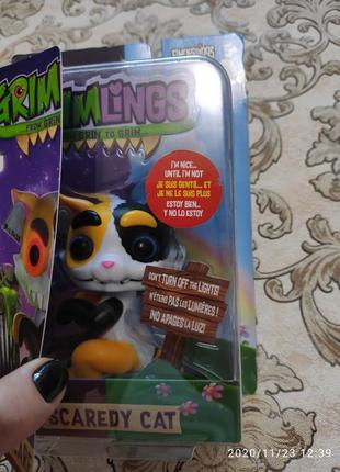 Wowwee grimlings кот-плохой кот злий кіт интерактивная игрушка інтерактивна іграшка 5