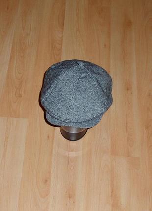 Кепка/восьмиклинка h&amp;m tweed grey cap era polo ck original l-xl-xxl (59-60-61 см) stetson жиранка barbour