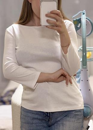 Лонг zara базовий білий