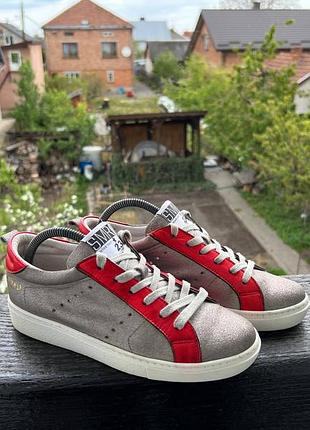 Сірі кеди від semerdjian (golden goose)