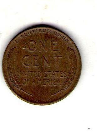 Сша 1 цент, 1953 год wheat penny, 1981 бронза, 3.11g, ø 19.05mm no3432