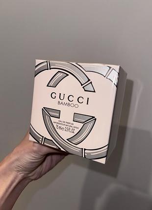 Жіночі парфуми gucci bamboo духи парфюм шлейфовий аромат гучі 75 мл