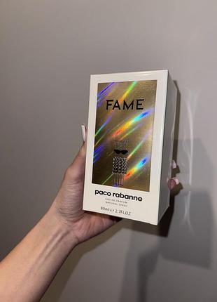 Парфуми fame paco rabanne  духи парфюм шлейфовий аромат