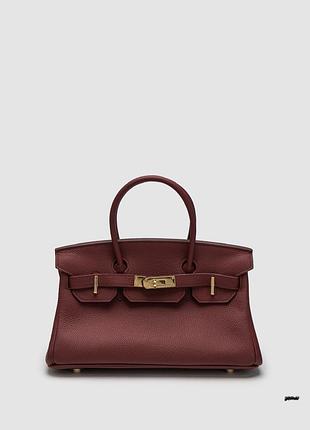 Сумка эрмес гермес хермес эрме birkin 30 burgundy