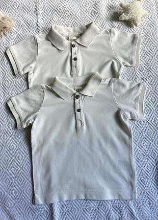 Футболка поло для хлопчика, двійнят/близнят на 1 рік, 80 розмір h&m