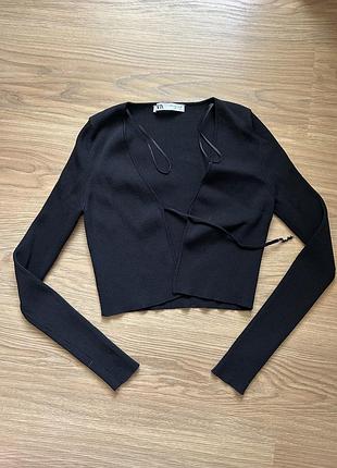 Кардиган балеро zara