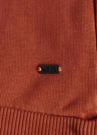 🍊 свитшот pull &amp; bear oversize | terracotta | размер l 4