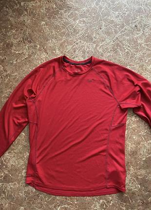 Чоловічий лонгслів nike running dri-fit (оригінал) m/l