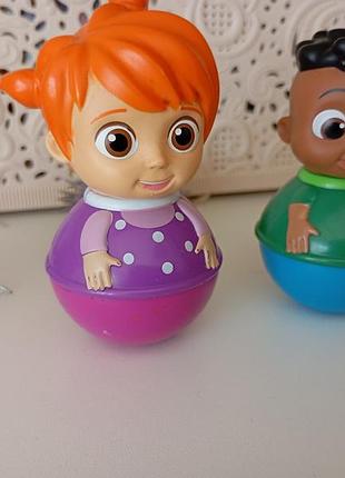 Игровые фигурки-неваляшки weebles cocomelon 3