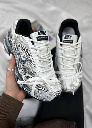 Р.37-41 кроссовки nike initiator custom white black артикул 0823