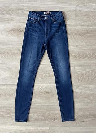 Джинси tommy jeans santana high rise skinny w27 l32