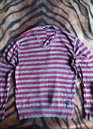 Мужская кофта тонкий свитерок guess  м l