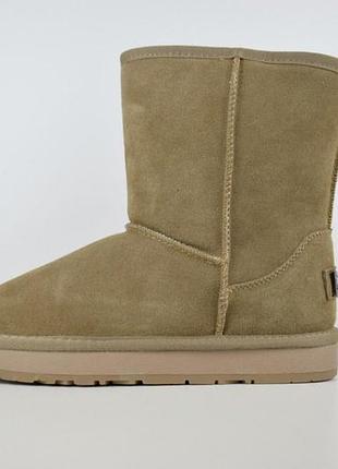 Ugg угги бежевые высокие