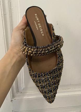 Туфли босоножки kurt geiger оригинал 37 натуральная кожа