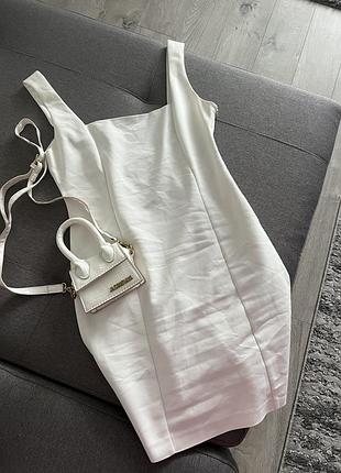 Біла жіночна сукня zara🤍