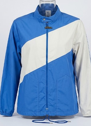 Вітровка weather tamer vintage windbreaker(made in u.s.a.).
стиль: колор-блок (синій з білим).стать: унісекс (unisex).