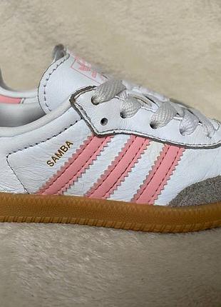 Кожаные кроссовки adidas samba оригинал,