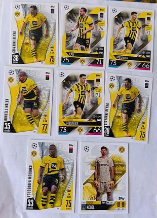 Футбольные карточки в коллекцию fc borussia dortmund