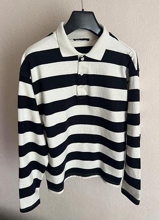 Поло с длинными рукавами zara s-m
