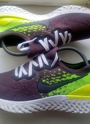 Кросівки nike epic react flyknit 2 'thunder grey'(оригінал) 2