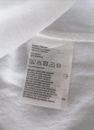 Платье h&m лён 4