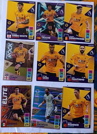 Футбольные карточки в коллекцию fc wolverhampton