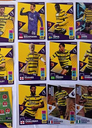 Футбольные карточки в коллекцию fc watford