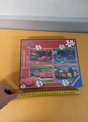 Пазл ravensburger дисней: тачки 4 в 1 3